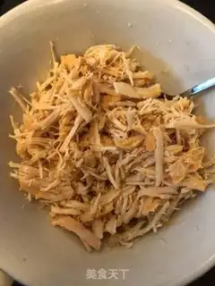Make Sour chicken salad step 1