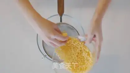 Make Green bean cake step 1