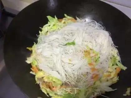 Make The rice line step 3