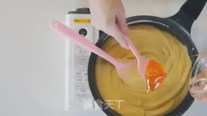 Make Green bean cake step 6