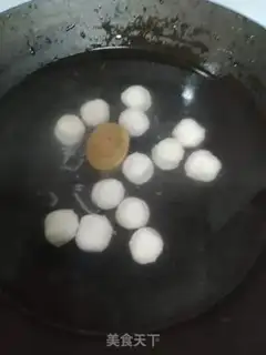 Make Fishball rice line step 3