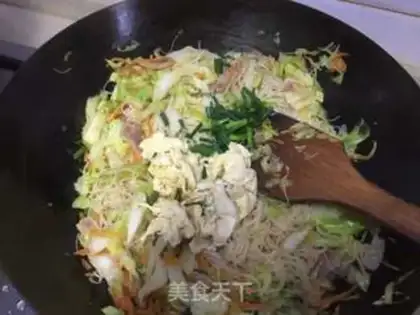 Make The rice line step 5