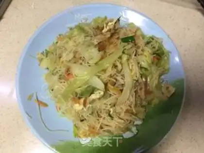 Make The rice line step 6