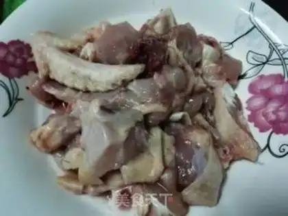 Make A bamboo chicken step 1