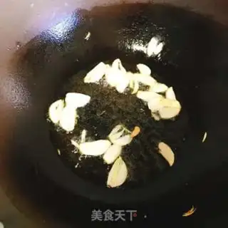 Make Garlic pea seed step 1