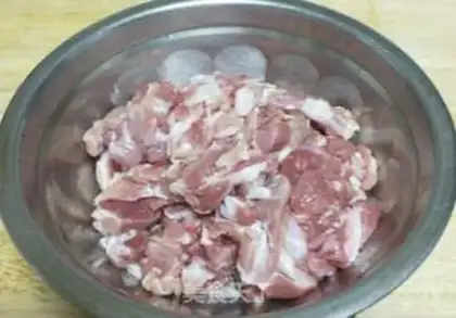 Make Homemade lamb string step 2
