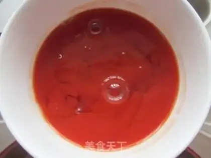 Make Tomato juice, double jelly step 3