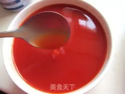 Make Tomato juice, double jelly step 5