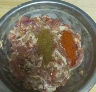 Make Homemade lamb string step 6