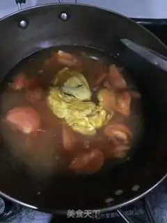 Make Tomato egg soup step 5