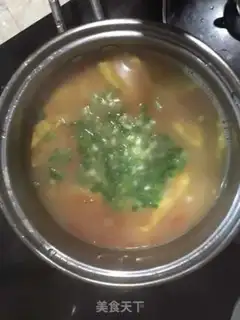 Make Tomato egg soup step 7