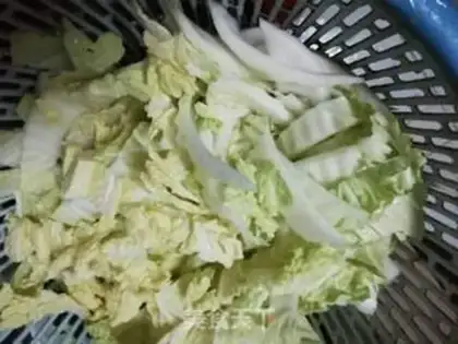 Make Clear the cabbage step 0