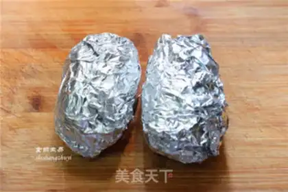 Make The fragrance of the accordion potatoes step 2