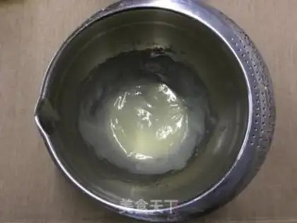 Make A meringue chip step 0