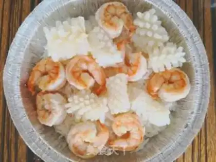 Make Curry seafood step 5