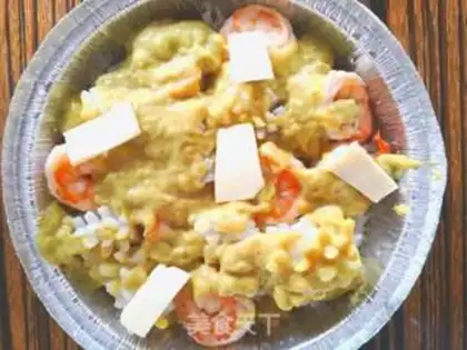 Make Curry seafood step 6