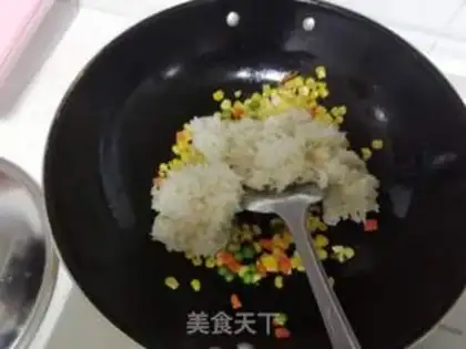 Make Food and rice step 4
