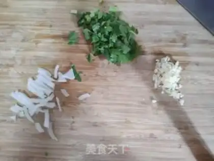 Make Gold pins and mushrooms and cucumbers step 2