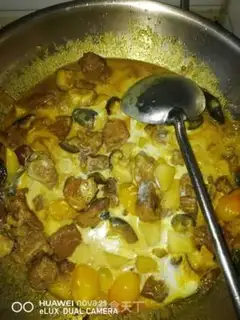 Make Curry beef rice step 4
