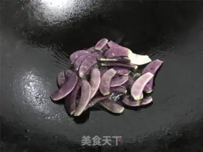 Make Bean-fried lamb-eyes step 2