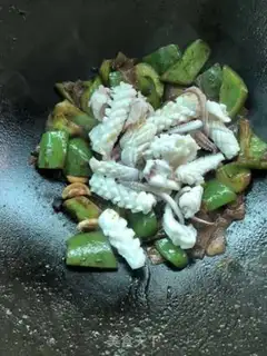 Make The peppers are fired step 4