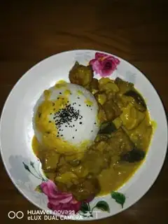 Make Curry beef rice step 6