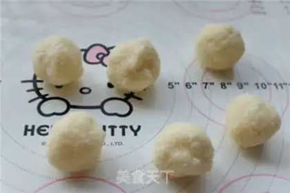 Make Coconut round bread step 5