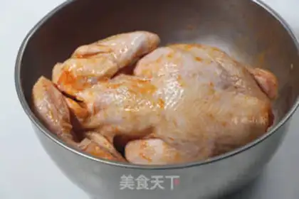 Make Orléans chicken step 1