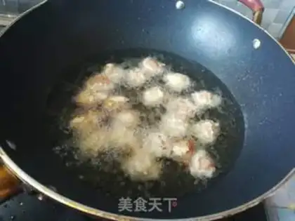 Make The eggplant juice and meatballs step 2