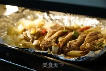 Make A roasted lamb chop with pepper step 6