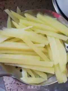 Make A regular French fries step 1