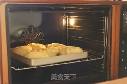 Make Coconut round bread step 15