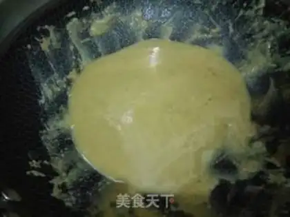 Make Five sesame pancakes step 4