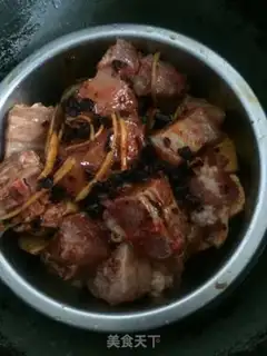Make Mother of God, the bean rib step 4