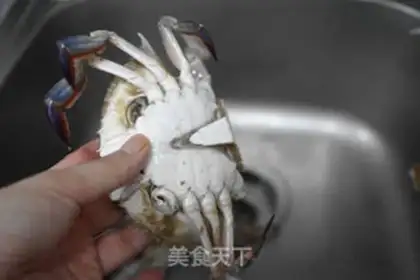 Make Crab fried cake step 1