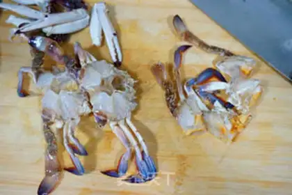 Make Crab fried cake step 3