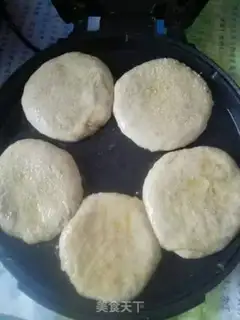Make Five sesame pancakes step 11