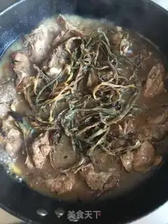 Make Batteries burn dry bean horns step 9