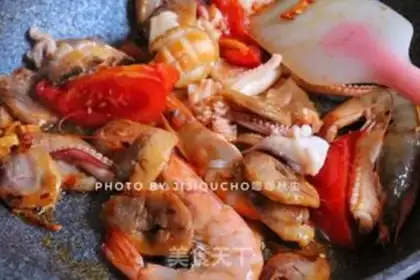 Make Seafood step 4