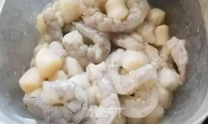 Make Shrimp tape and tofu step 0