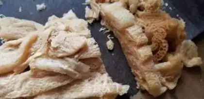 Make Shrimp tape and tofu step 1
