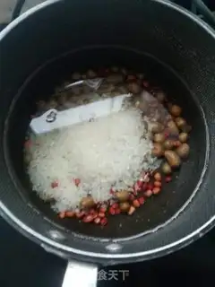 Make Red Bean Mountain Porridge step 1