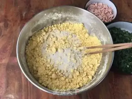 Make Shrimp nest step 4