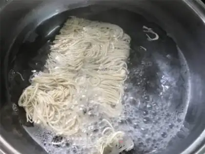 Make Sour egg noodles step 1
