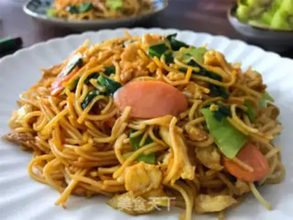 Make Sour egg noodles step 9