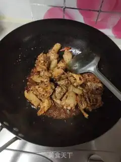 Make Xinjiang chicken step 3