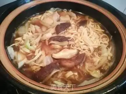 Make Five-flower cabbage sauce step 3