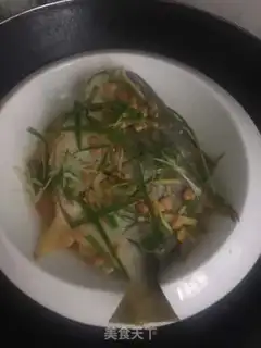 Make Soybeans steamed goldfish step 8