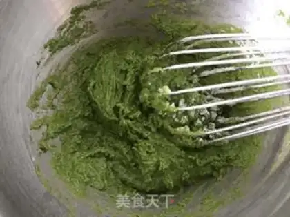 Make Sea salt spinach Chifeng step 3