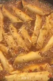 Make Spicy bean rolls step 9
